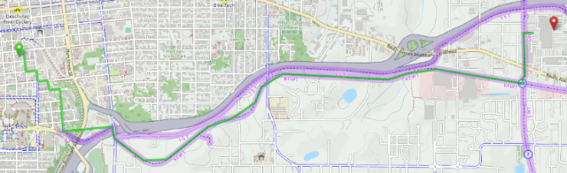 route map